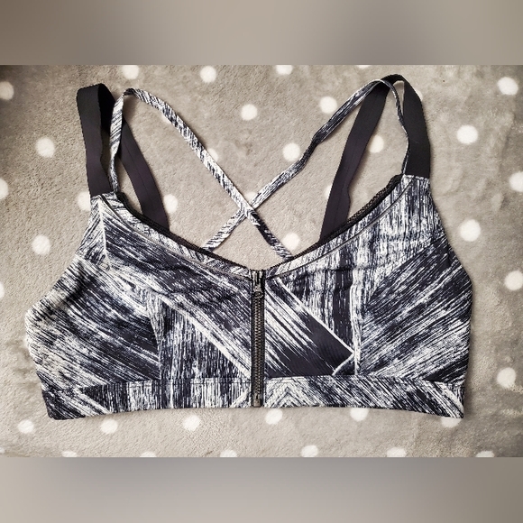 Lululemon Zip Up Sports Bra - Picture 2 of 11